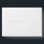 5 x 7 Envelope for Greeting Cards<br><div class="desc">Basic white envelope for mailing your beautiful customized greeting card.</div>