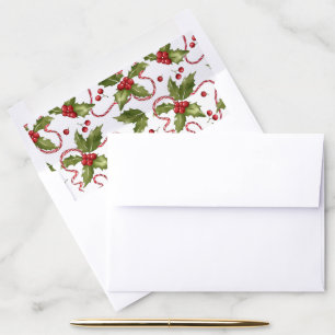 5" x 7" Envelope Lolli Holly Liner