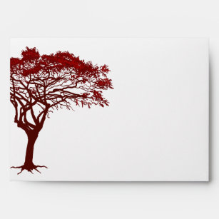 5 x 7  Envelope Option 3 Red Sunset in Africa