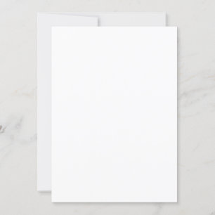 5" x 7" Flat Card Invitation