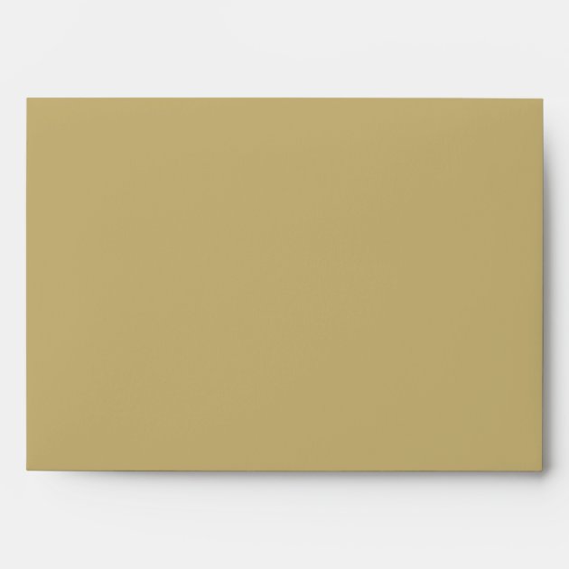 5 X 7 Light Antique Gold Envelopes Return Address