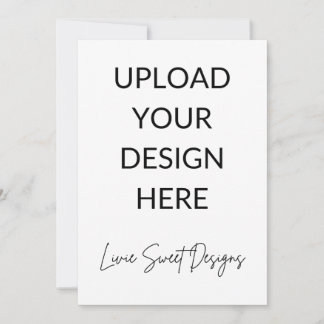 5" x 7" Portrait Card