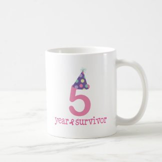 5 Year Breast Cancer Survivor Coffee Mug