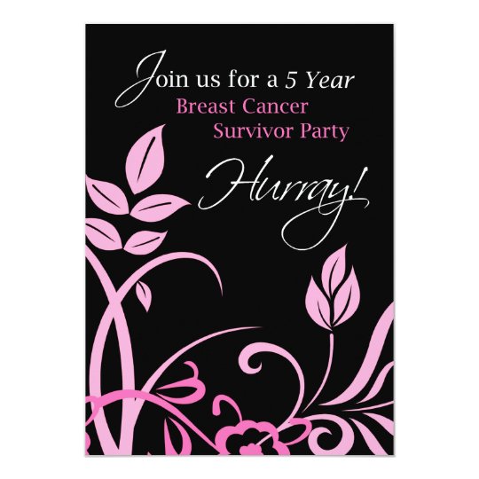 5-year-breast-cancer-survivor-party-invitation-zazzle