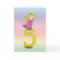 5 Year Old Princess Birthday Card for Girls