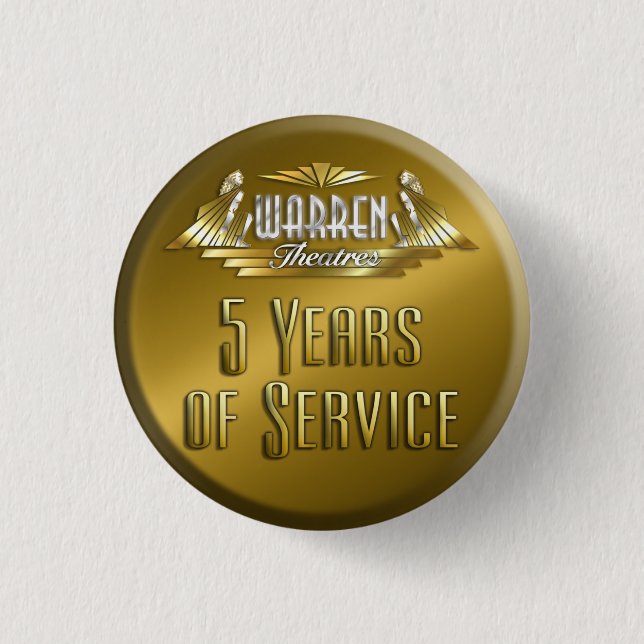 5 Year Pin (Front)