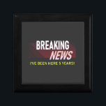 5 Year Work Anniversary 5th Employee Appreciation Gift Box<br><div class="desc">Breaking news - I've been here 5 years! This fun employee appreciation gift box is the perfect gift for employees who are celebrating their fifth work anniversary.</div>