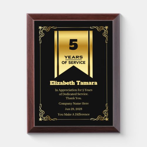 5 Year Work Anniversary | Employee Appreciation