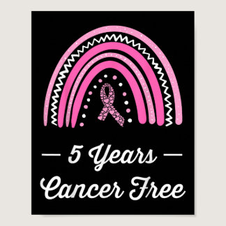 5 Years Breast Cancer Free Survivor  Poster