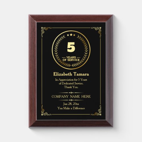 5 Years of Service | Employee Appreciation