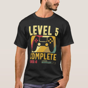 5 Years Wedding Anniversary 5 Year Married Level 5 T-Shirt