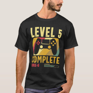 5 Years Wedding Anniversary 5 Year Married Level 5 T-Shirt