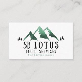 5B Lotus Business Card