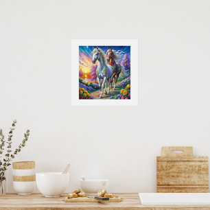 5D Diamond Painting Kit Horse Design DIY Wall Art