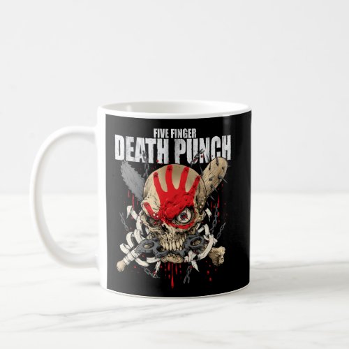 5Fdp Warhead Skull Front Back Print Coffee Mug