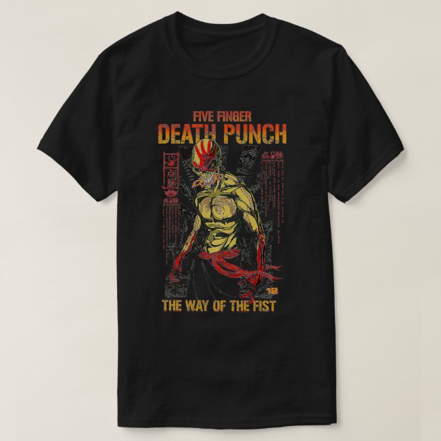 5FDP  Way Of The Fist  T-Shirt (Design Front)