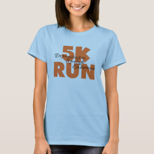 5K Run Orange T-Shirt
