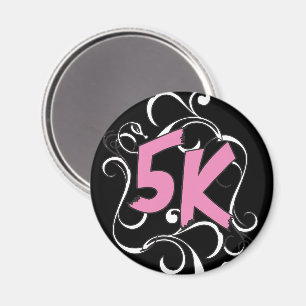 5k Runner or Walker Magnet