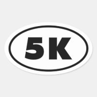 5K Runner Oval