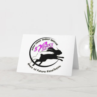 5th Anniversary Logo Card