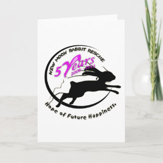 5th Anniversary Logo Card