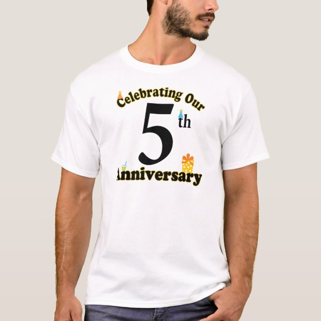 5th Anniversary T-Shirt (Front)