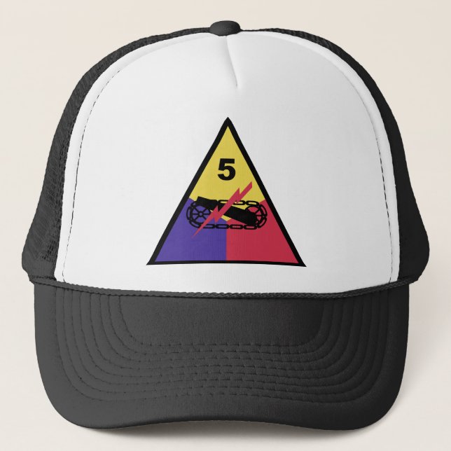 5th Armored Division Trucker Hat (Front)