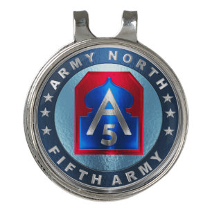 5th Army “ARMY NORTH” Golf Hat Clip