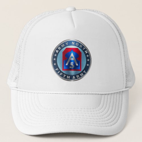 5th ARMY Army North Trucker Hat