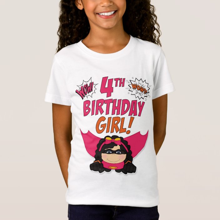 superhero 5th birthday shirt