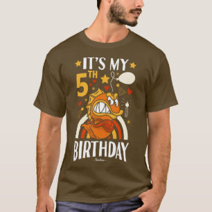 5th Birthday Fish Gifts T-Shirt