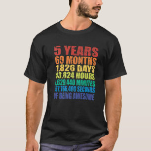 5Th Birthday, For Boys T-Shirt