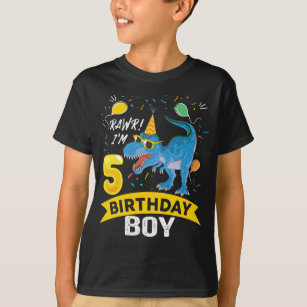 5th Birthday Shirt Boy Fifth Birthday Shirt Five Whole Years of Awesome Birthday Shirt 5 Kleding Jongenskleding Tops & T-shirts T-shirts T-shirts met print Boys 5th Birthday Shirt Five Birthday Shirt 