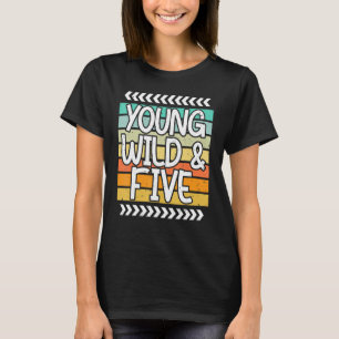 5th Birthday Girl Boy Idea I Am Already 5 T-Shirt
