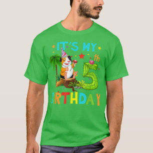 5th Birthday Guinea Pig Birthday 5 Year Old T-Shirt
