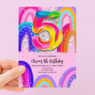 5th Birthday Invitation