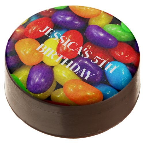 5th Birthday Jelly Beans Sweet Candy Kids  Chocolate Covered Oreo