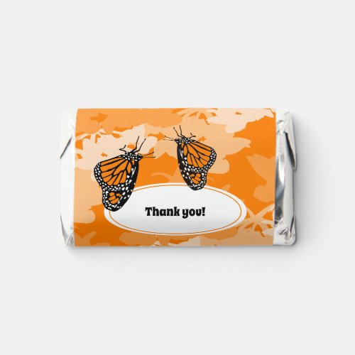 5th Birthday Party Orange Monarch Butterfly Hersheys Miniatures