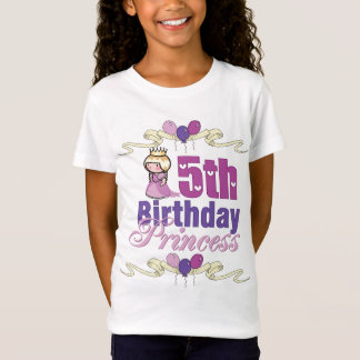 5th Birthday Princess T-Shirt