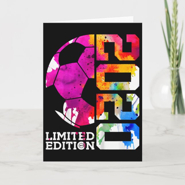 5th Birthday Soccer Limited Edition _1  Card (Front)
