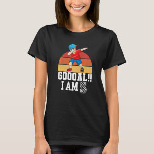 5th Birthday Soccer Themed Birthday Party 5 Years T-Shirt