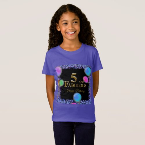 5th  Birthday  T-Shirt