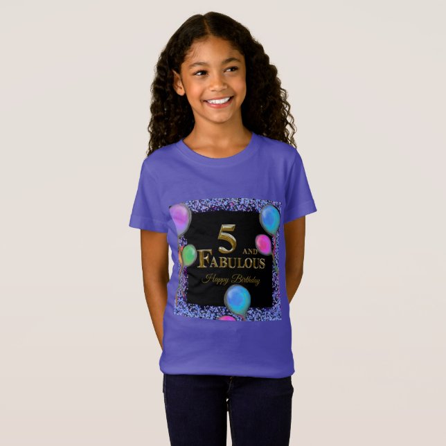 5th  Birthday  T-Shirt (Front Full)