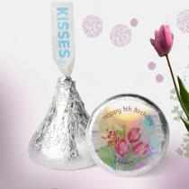 5th birthday tulip Party  Hershey®'s Kisses®