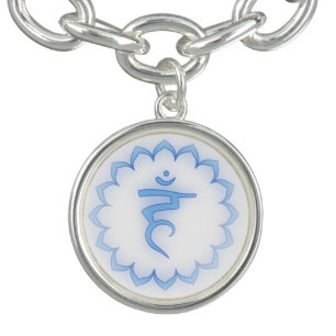 5th Chakra Charm Bracelet