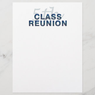 5th Class Reunion Flyer
