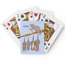 5th Day of Christmas (5 Gold Rings) Playing Cards