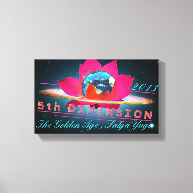 5th Dimension - Wrapped Canvas Print (Front)