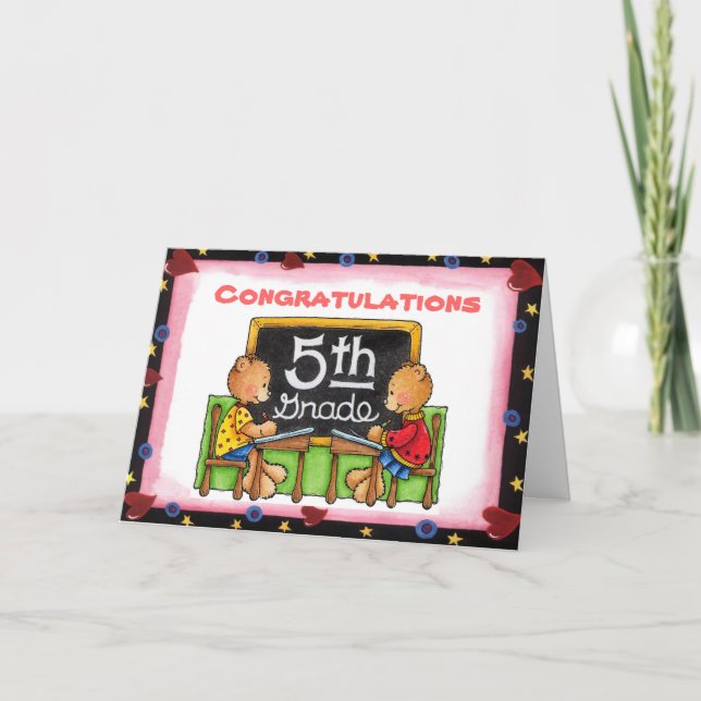 5th grade card (Front)