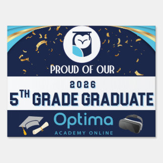 5th Grade Grad Yard Sign